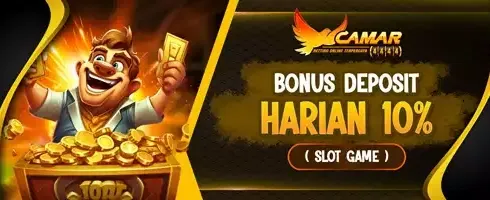 Bonus Deposit Harian Super 10% promotion banner